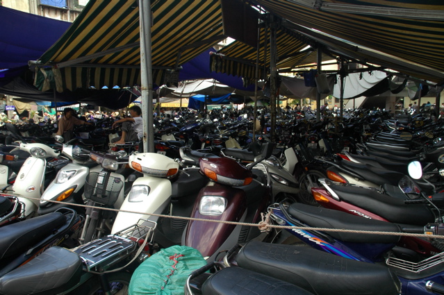 Parking de scooters